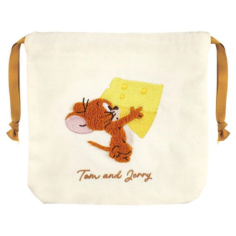 T’s Factory Jerry Sagara Embroidery Drawstring Bag Tom And Jerry