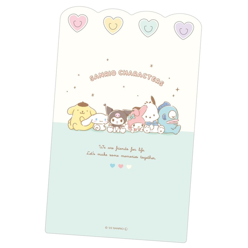 T’s Factory Sanrio Writing Board with Clip Friends
