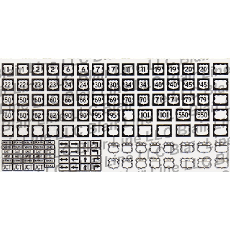 US Route Markers Highway Signs