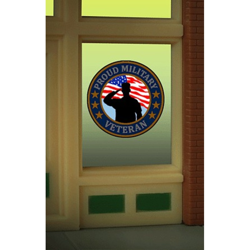 Veterans Window Sign