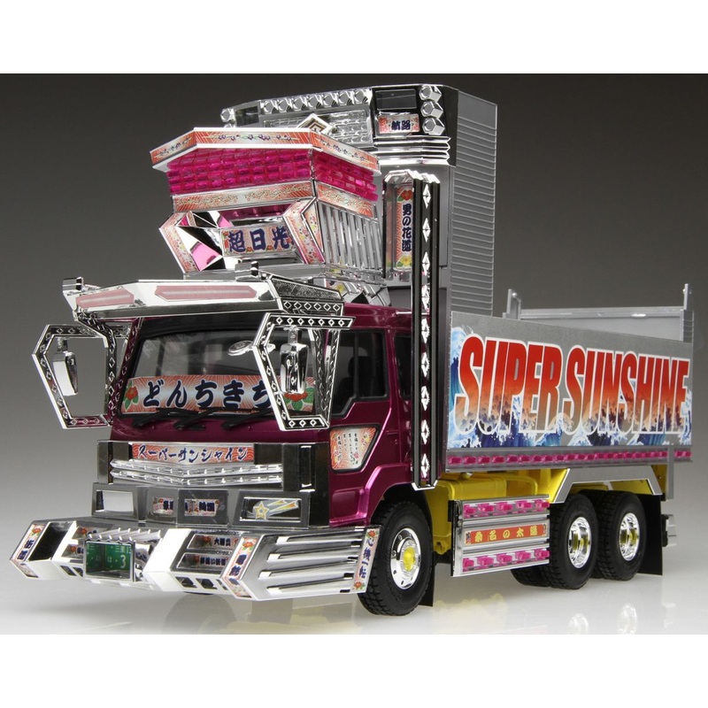 Aoshima Decoration Truck 1/32 Super Sunshine Plastic Model