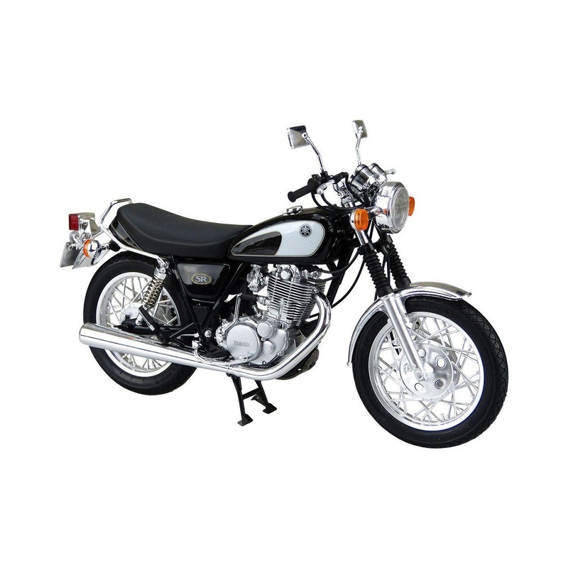 Aoshima The Bike 1/12 Yamaha SR400/1JN SR500 ’96 Plastic Model