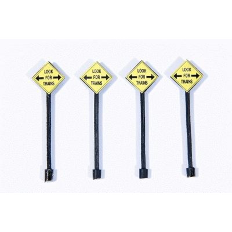 Custom Look for Trains Warning Signs (4)
