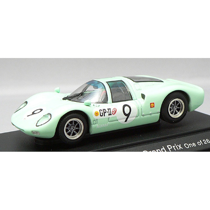 Ebbro 43384 Nissan R380II No.9 (Green) 1/43 Scale