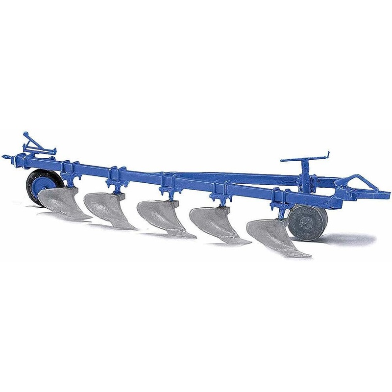 Fortschritt Sugar Beet Plow Attachment Blue