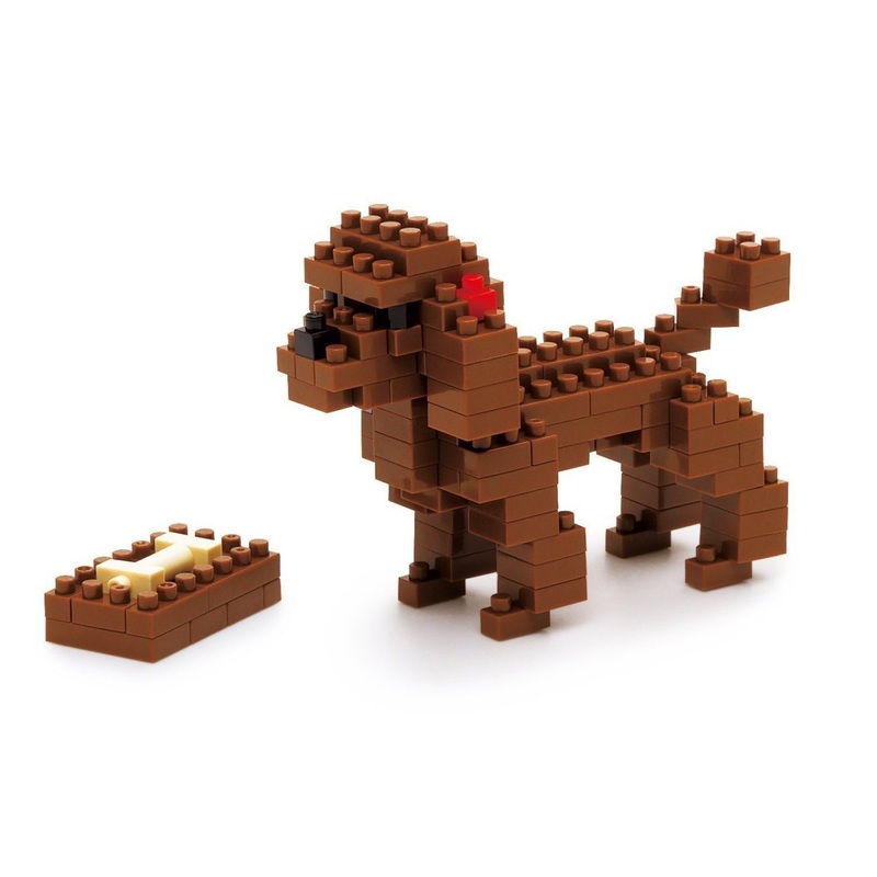 Kawada NBC-060 nanoblock Toy Poodle