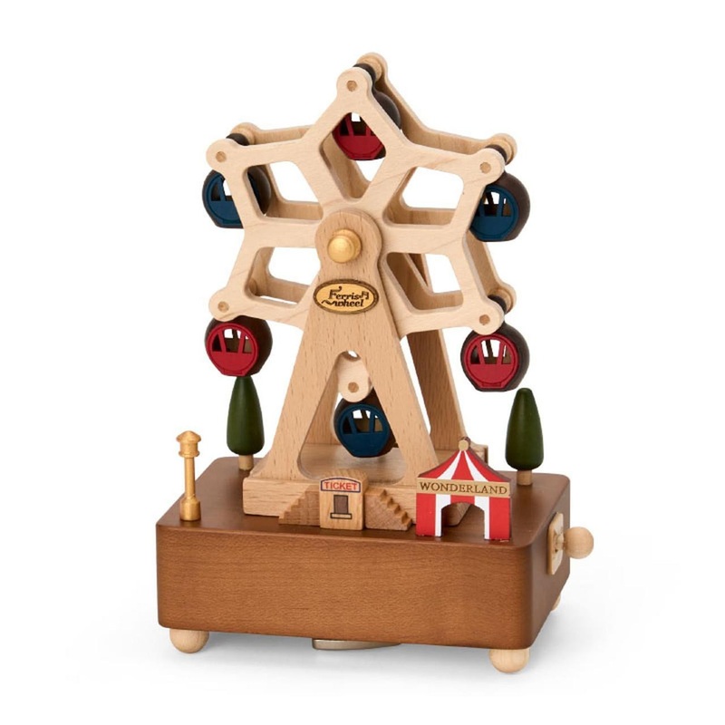 Sanrio Wooden Music Box – Ferris Wheel