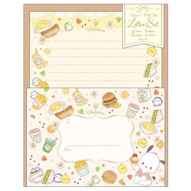 Sanrio x Miki Takei Letter Set Pochacco