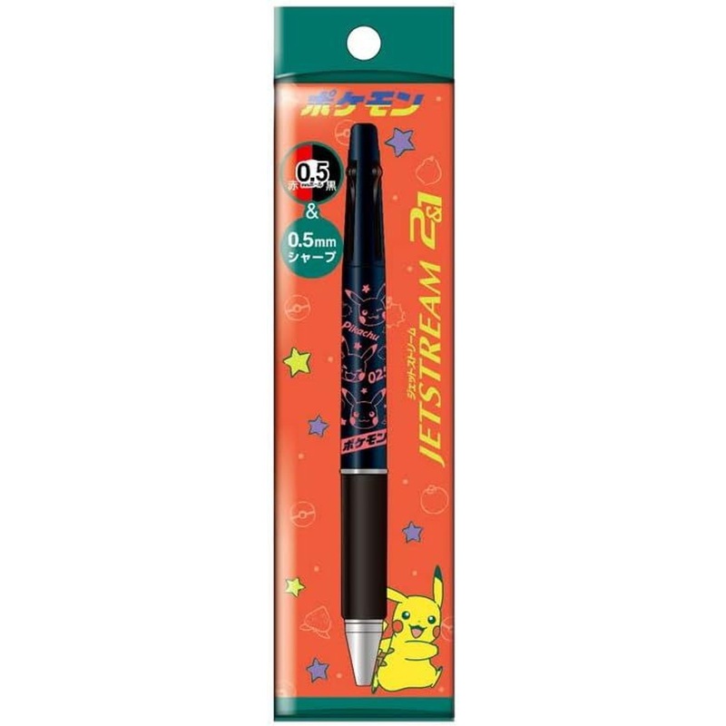Showa Note Pokemon Center Original Jetstream 2&1 Pen Pikachu