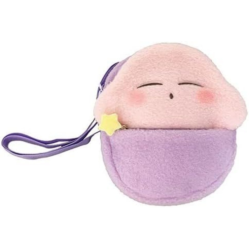 SK JAPAN Fluffy Shoulder Bag Kirby (Sleeping Peacefully)