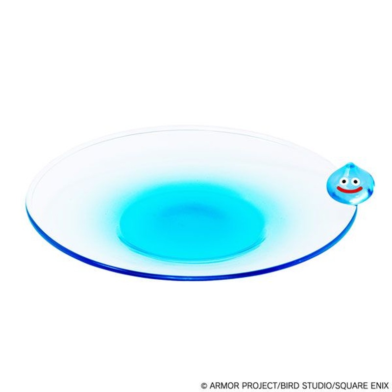 Square Enix Dragon Quest: Smile Slime Glass Small Plate – Slime