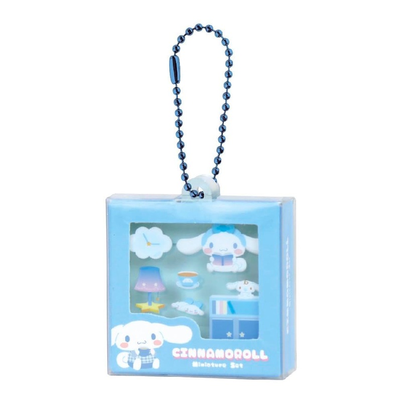 T’s Factory Sanrio Package Style Miniature Keychain Cinnamoroll