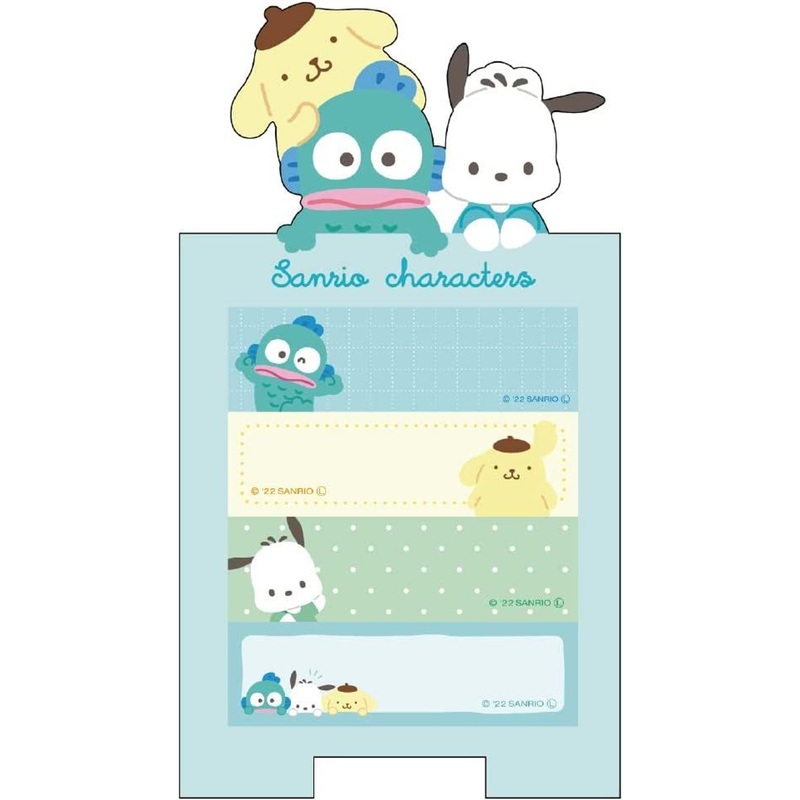 T’s Factory Sanrio Stand Sticky Note Blue