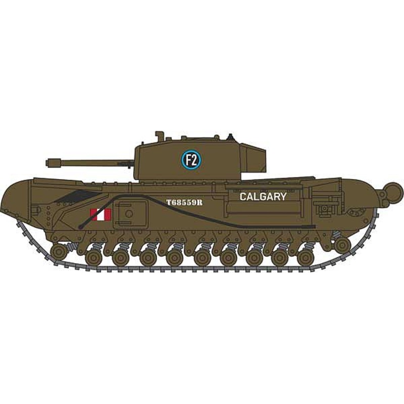 42 Churchill Mk.III Tank – N-Scale