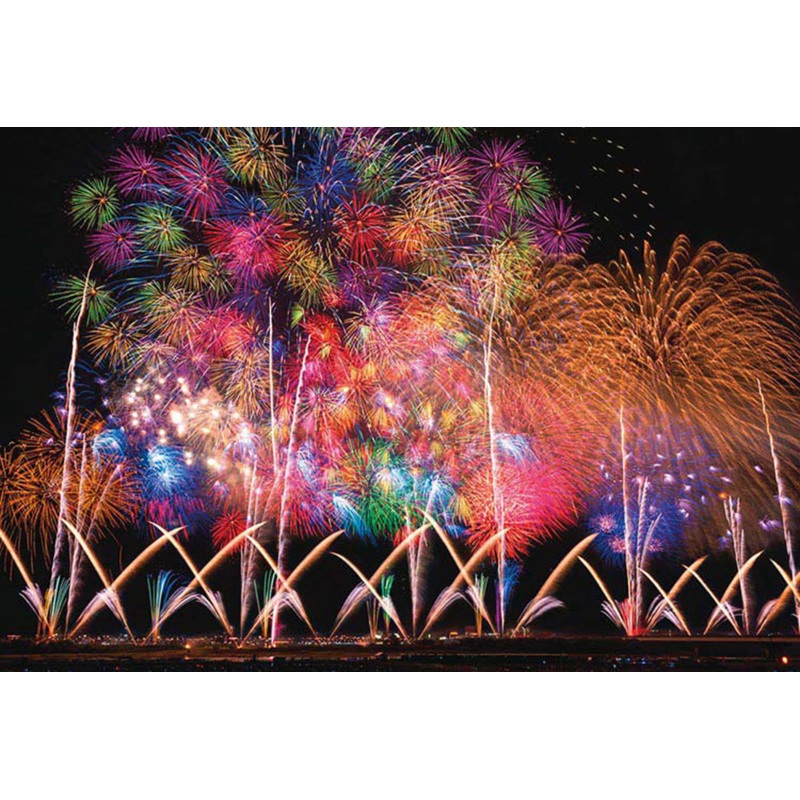 Beverly Jigsaw Puzzle 31-470 Big Fireworks Nagaoka Japan (1000 Pieces)