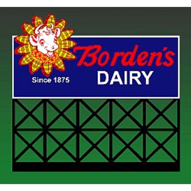 Borden’s Dairy Sign (HO/O)