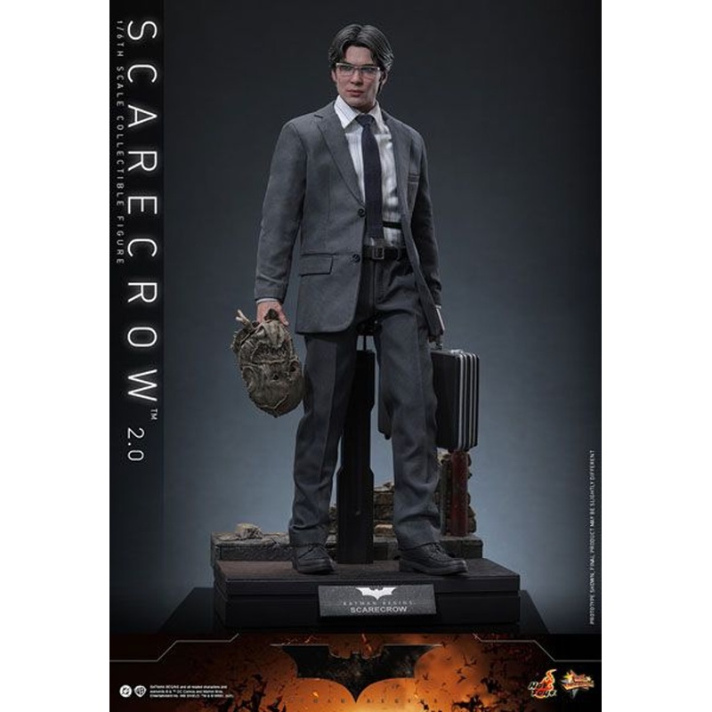 Hot Toys Movie Masterpiece 1/6 Scarecrow Version 2.0 (Batman Begins) Figure