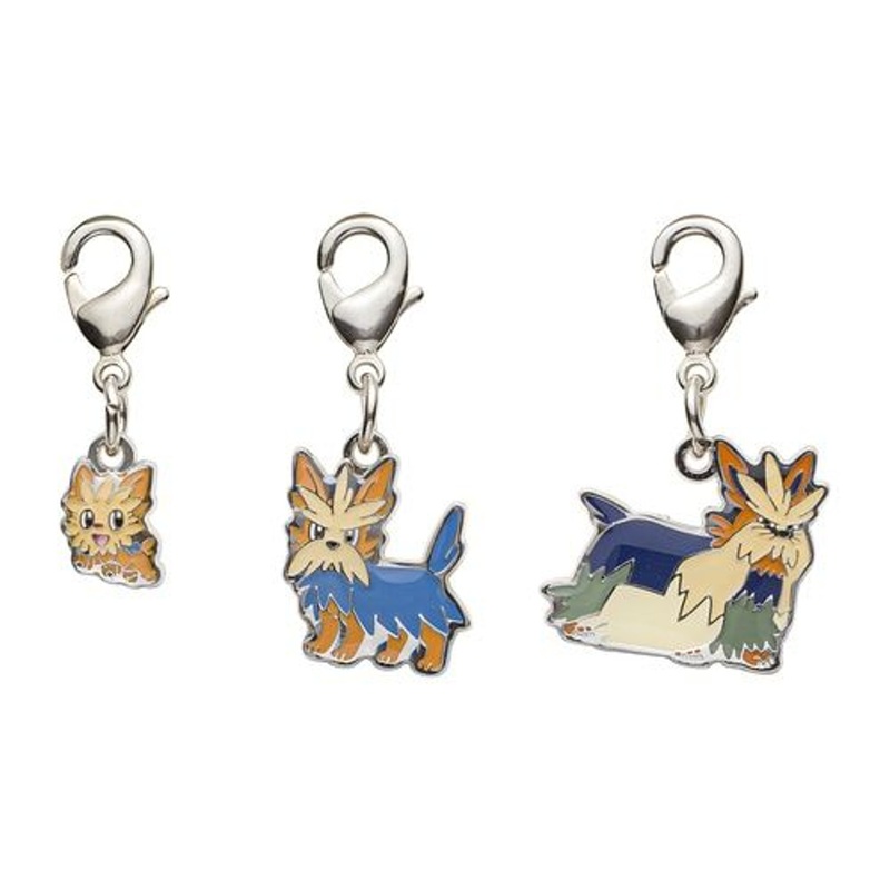 Pokemon Center Original Metal Keychain Series – Lillipup 506-507-508