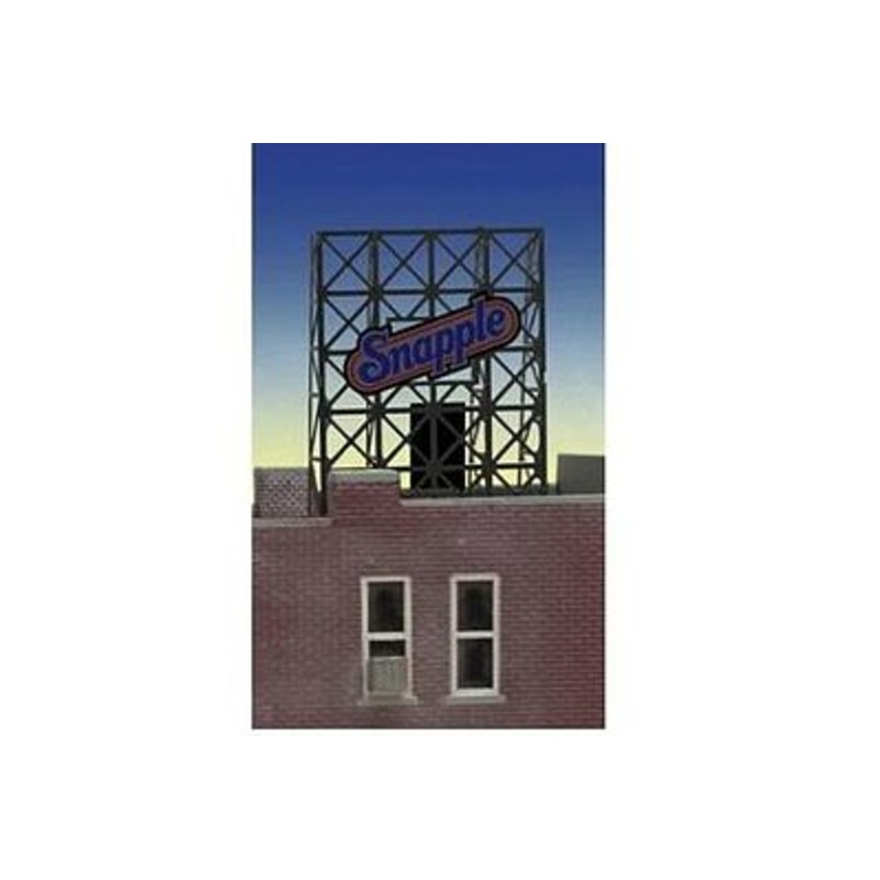 Snapple Animated Rooftop Billboard Lattice Support