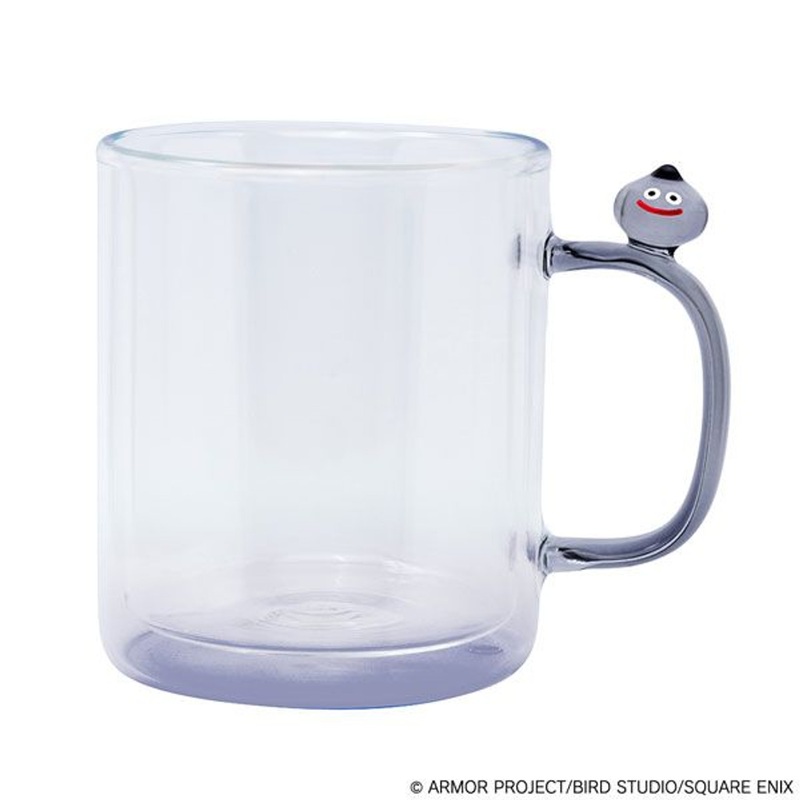 Square Enix Dragon Quest: Smile Slime Glass Mug – Metal Slime
