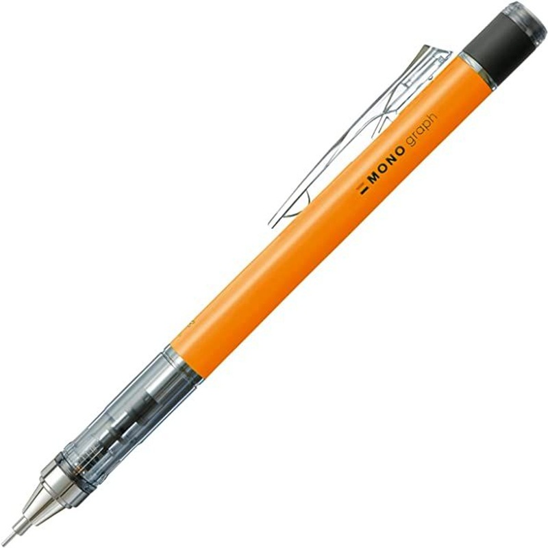 Tombow Sharp Monograph Neon Color Neon Orange Mechanical Pencil