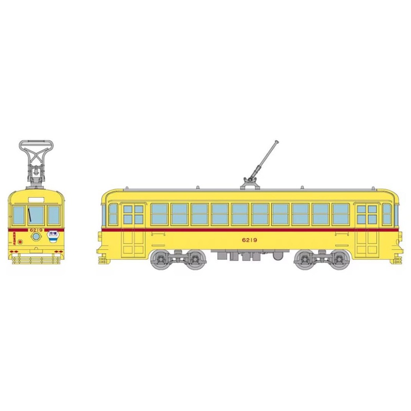 Tomytec Tokyo Metropolitan Bureau of Transportation Type 6000 (No.6219) (N scale)