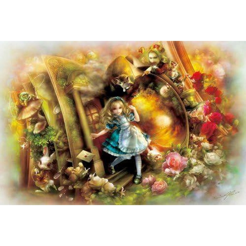 Appleone 108-077 Jigsaw Puzzle Alice Loj (SHU) (108 Pieces)