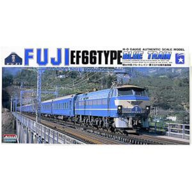Arii 151822 Electric Locomotive EF66 Fuji 1/80 Scale Kit (Microace)