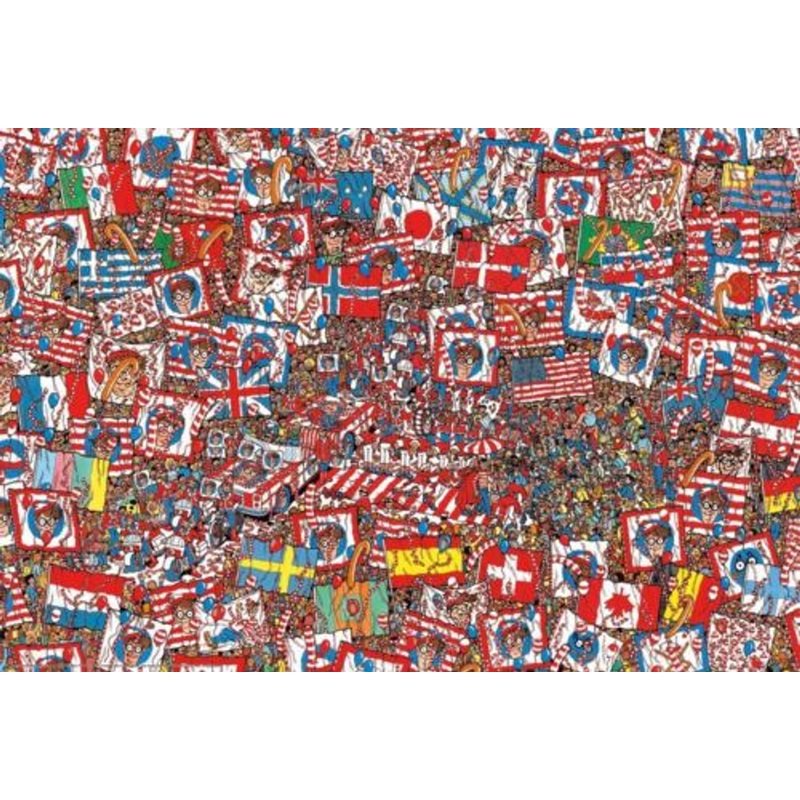 Beverly Jigsaw Puzzle 31-444 Where’s Wally? Big Party (1000 Pieces)