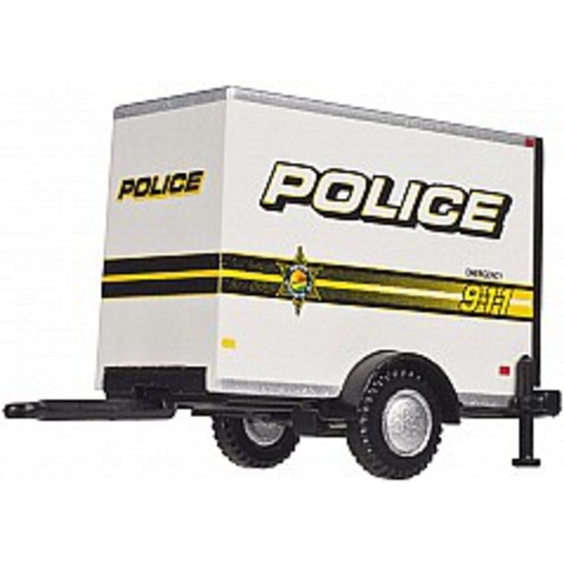 Box Trailer with Police 911 logo