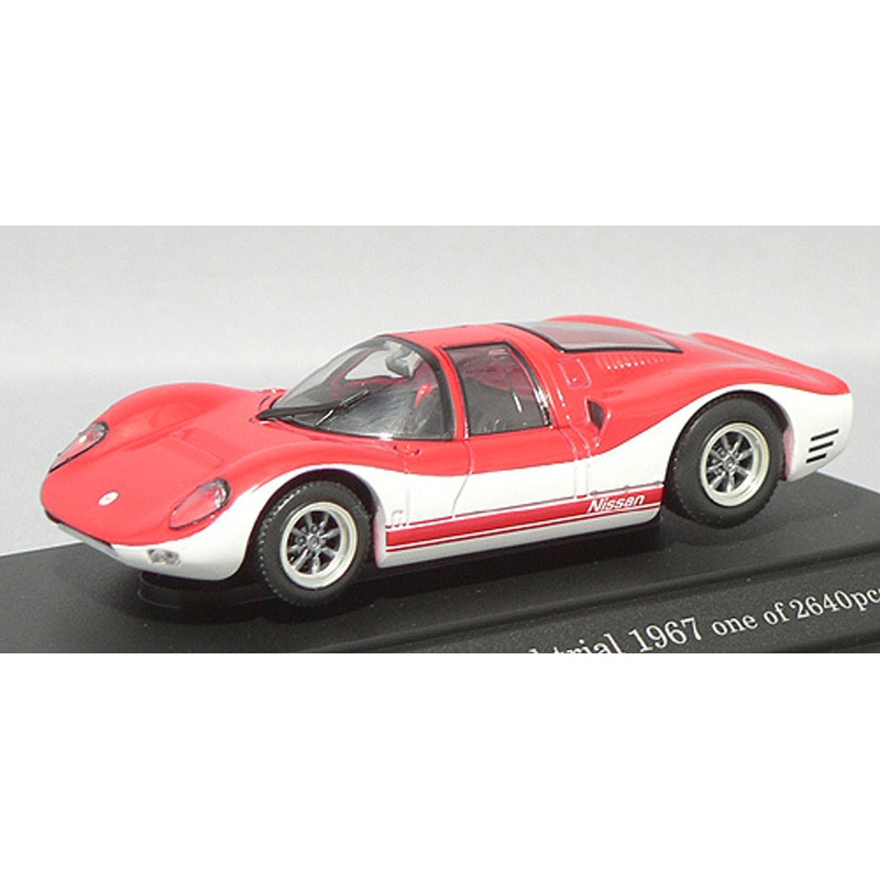 Ebbro 43553 Nissan R380II Speed Trial (Red/White) 1/43 Scale