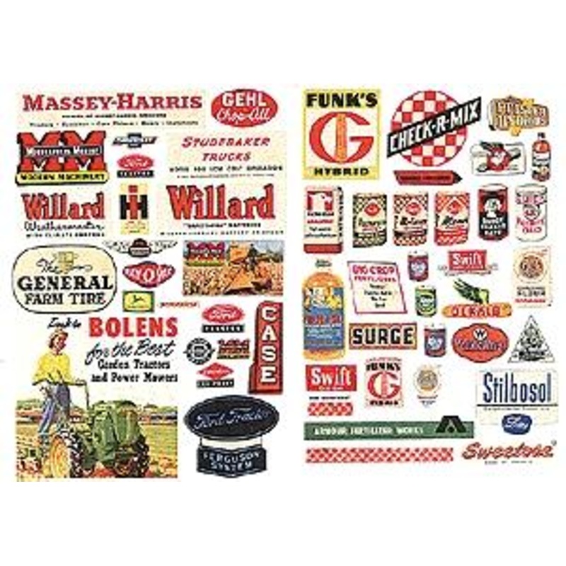 Farm Implement/Feed & Seed Posters 1940s and 1950s