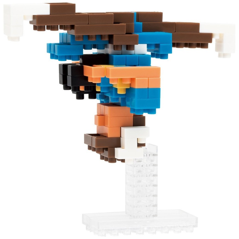 Kawada NBCC-015 nanoblock Street Fighter II CHUN-LI (Spinning Bird Kick)