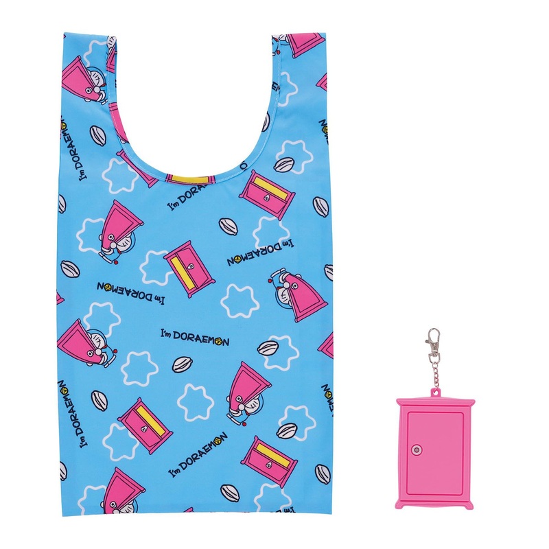 Marushin I Am Doraemon Reusable Bag With Anywhere Door Pouch