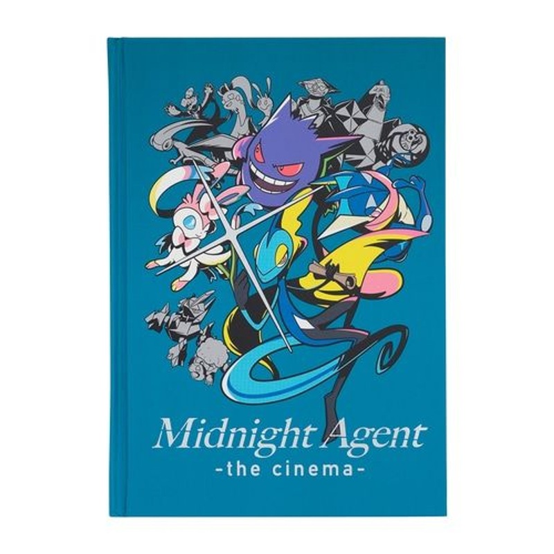 Pokemon Center Original Notebook Midnight Agent -The Cinema-