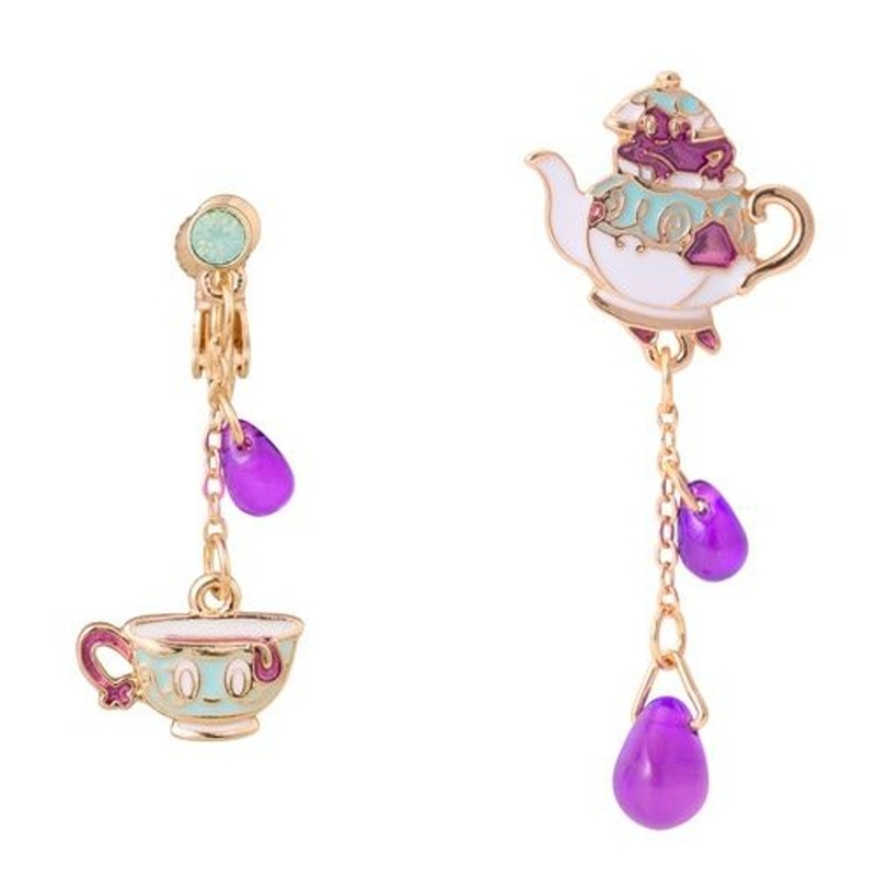 Pokemon Center Original Pokemon Accessory Clip-On Earrings 80 Sinistea