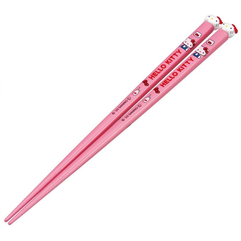 Skater Sanrio Mascot Attached Chopsticks Hello Kitty