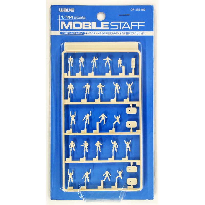 Wave Option System OP435 Mobile Staff 1/144 Scale
