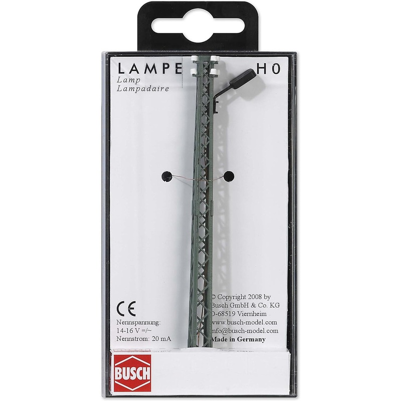 Industrial Lattice-Mast Lamp – 4-1/8” 10.5cm Tall