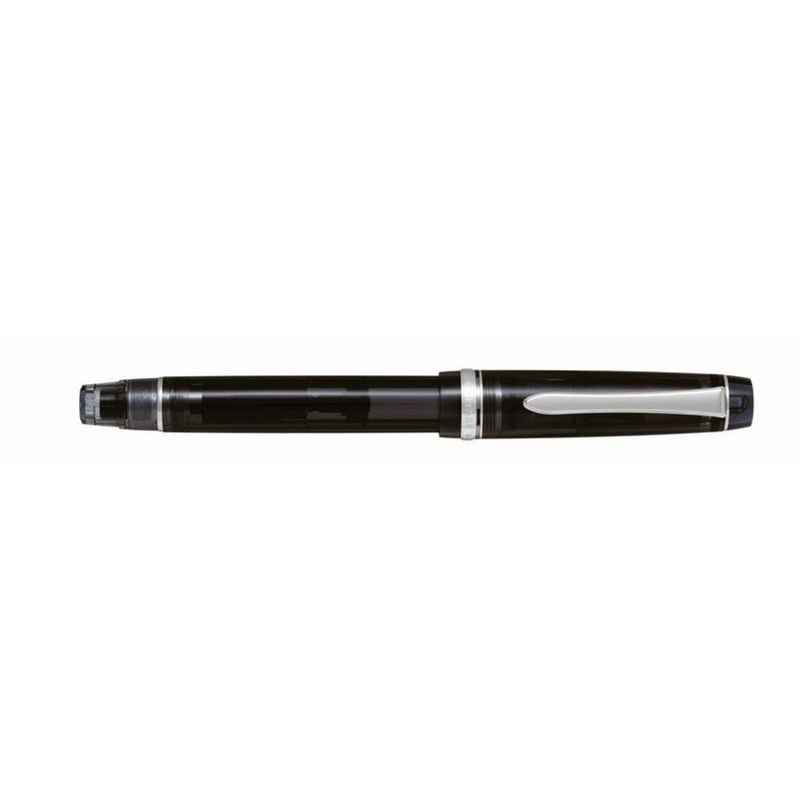 Pilot FKVH15SRS-TBB Custom Heritage 92 Transparent Black Fountain Pen (Nib: B)