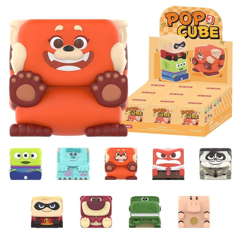 POP-MART Disney/Pixar Pop Cube-3 Series Assortment Box (9 BOX RANDOM)