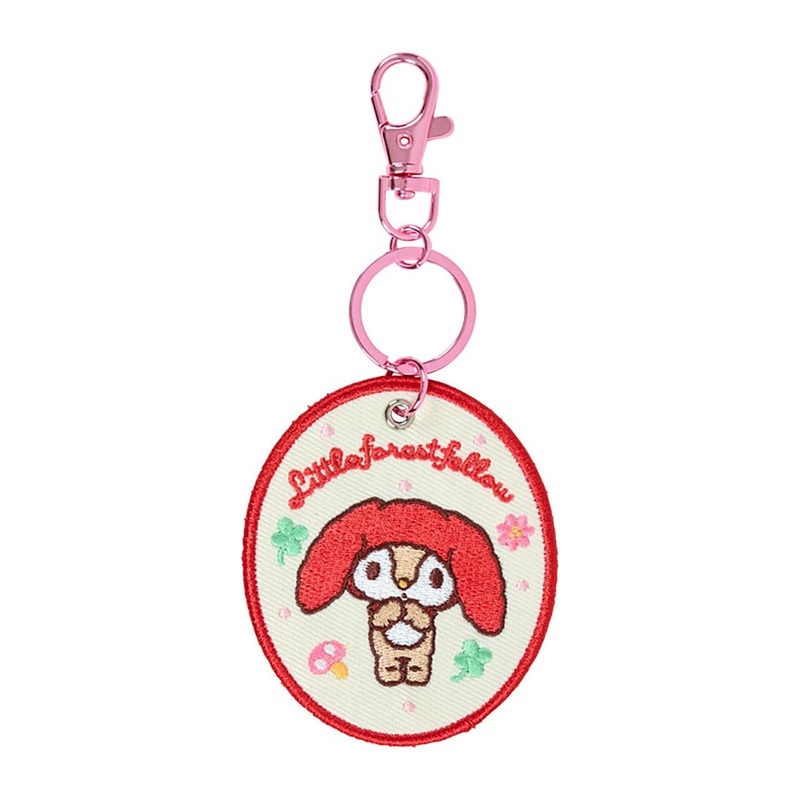 Sanrio Embroidered Patch Keyholder (Character Grand Prix First Edition) Little Forest Fellow