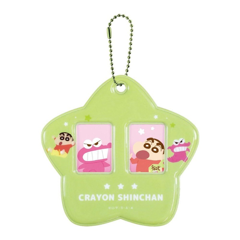 T’s Factory Crayon Shin-chan 2-Photo Holder Shinchan & Mr. Waniyama