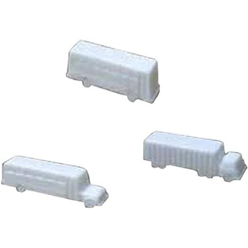 Vehicle Set – Unpainted White Styrene