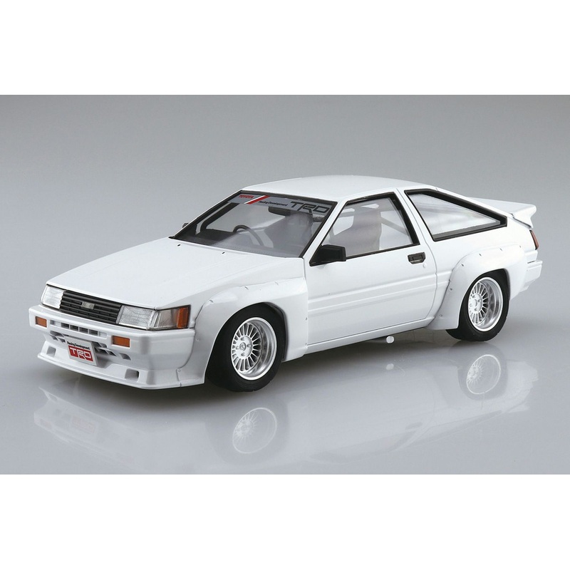 Aoshima The Tuned Car No.62 1/24 TRD AE86 Corolla Levin N2 Specifications ’83 (Toyota) Plastic Model