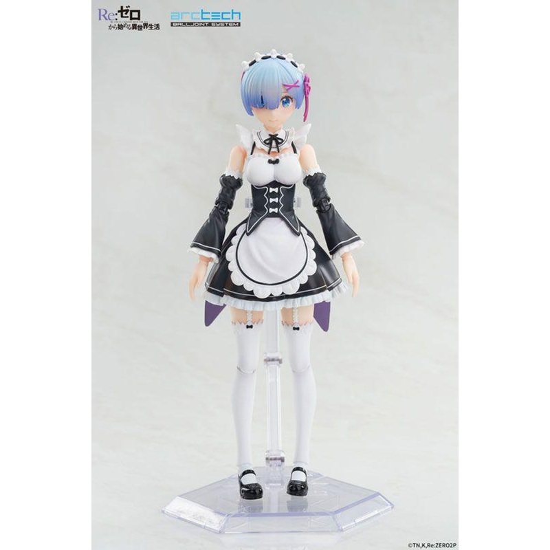 APEX: ARCTECH Posable Series: Re:ZERO -Starting Life in Another World – Rem 1/8 Posable Figure