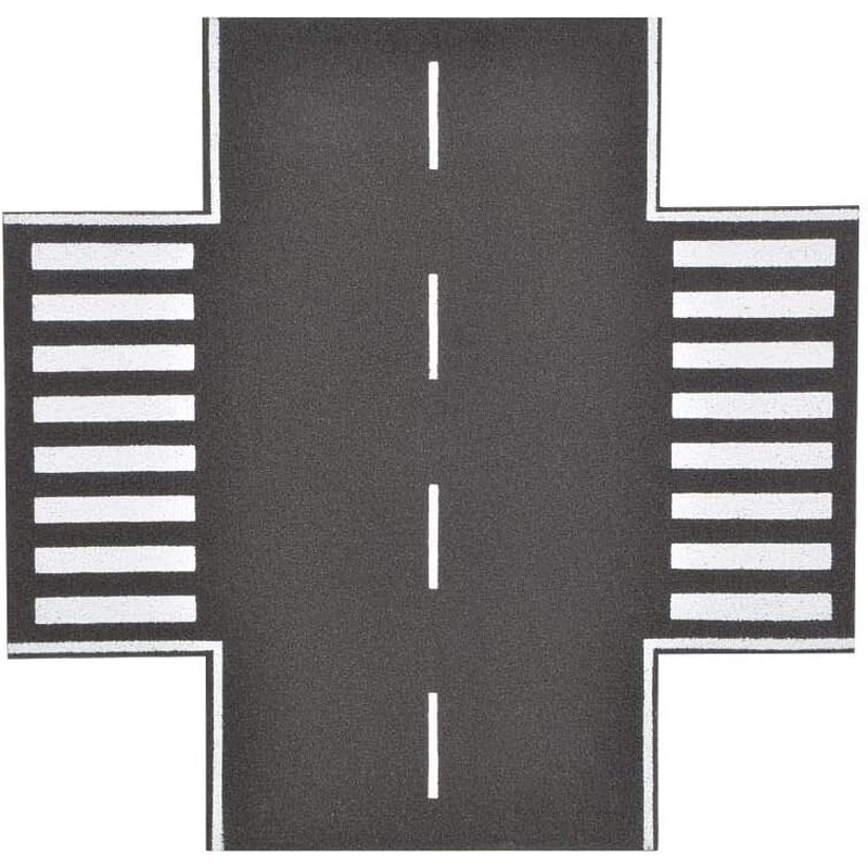 Asphalt Street Intersection w/ Crosswalk