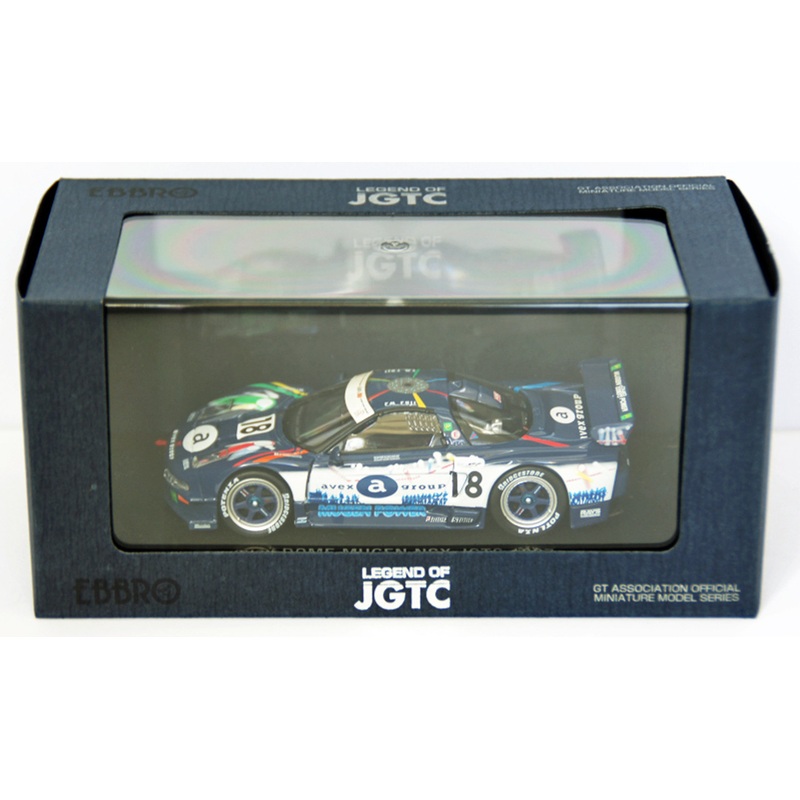 Ebbro 44219 avex Dome Mugen Nsx Jgtc 1997 (Blue) 1/43 Scale