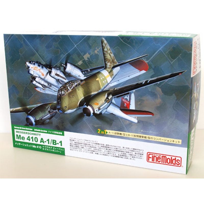 Fine Molds FL4 German Messerschmitt Me 410 A-1/B-1 1/72 Scale Kit