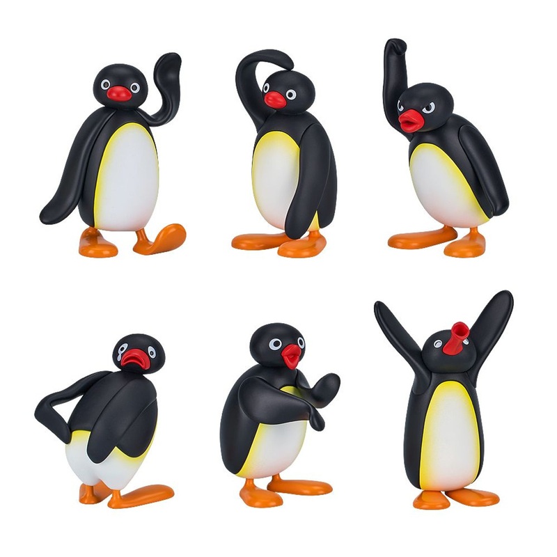 Good Smile Company Trading Figure Pingu Emotion Collection 6pcs Box
